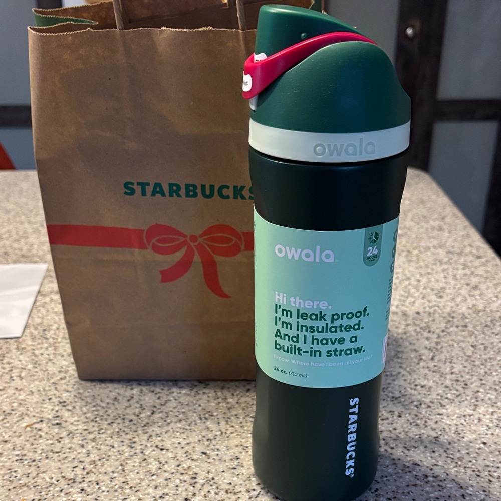 Owala Starbucks Christmas new release 🎄